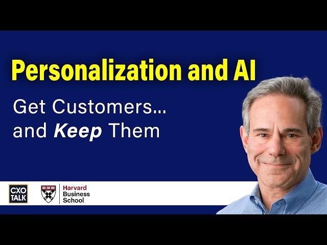 How to Get Customers with AI and Personalization | CXOTalk #857