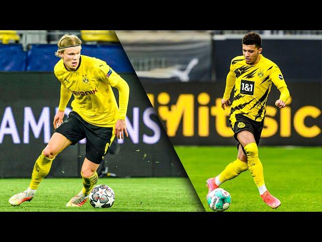 The Erling Haaland & Jadon Sancho Duo at Dortmund..