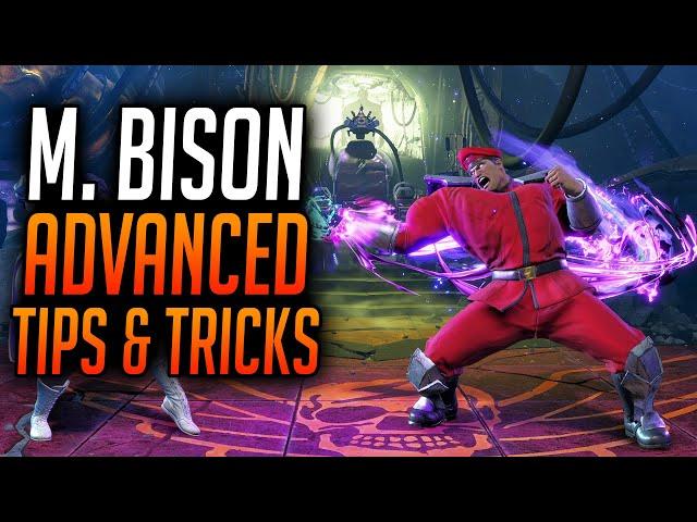 Street Fighter 6 M. Bison Guide! Advanced Tips & Tricks