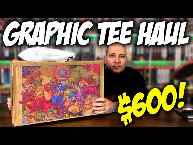 I Spent $600 on Graphic Tee Shirts!