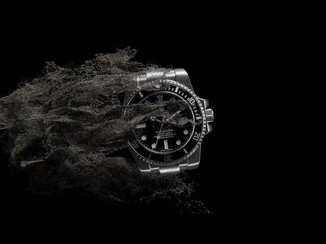 Stunning Rolex Wrist Watch CGI 3D Animation: Experience Timepiece Perfection!