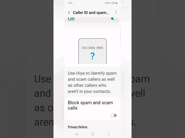 Turn On Caller ID and Spam Protection in Samsung Galaxy Z Flip 5 #shorts #galaxyzflip5