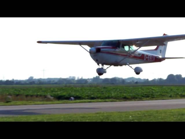 [HD] Cessna 172N Skyhawk II Diesel Engine Take off