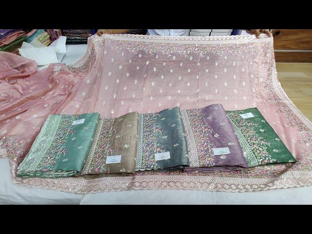 Chickpet Bangalore Wholesale Designer Sarees/Sarees Courier AVL/Partywear Collections/Shopping