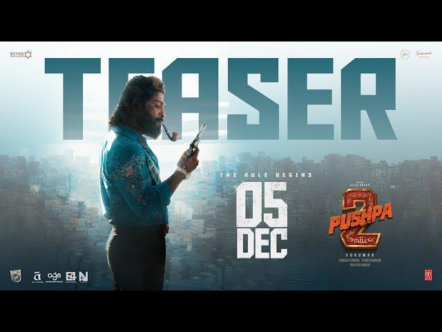 Pushpa 2 The Rule Teaser | Allu Arjun | Sukumar | Rashmika Mandanna | Fahadh Faasil | DSP