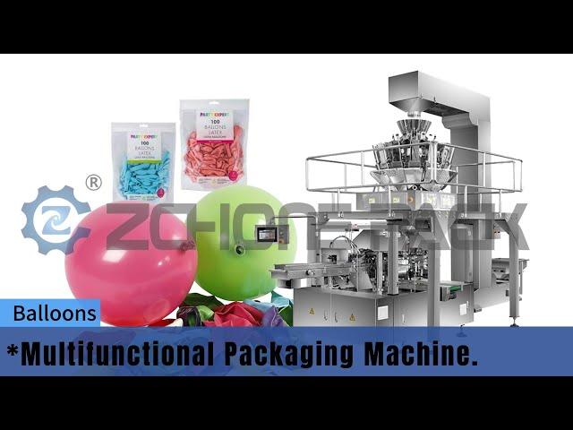 Multihead Weighing Packaging Machine Production Machine for Small Business Balloon Packing Machine