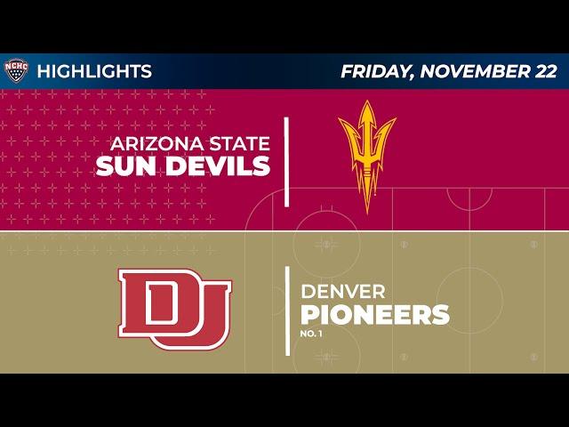 11/22/24 - Arizona State at Denver Highlights