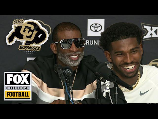 Postgame Interview: Deion Sanders & Shedeur Sanders on Colorado's win over Colorado State in Week 3