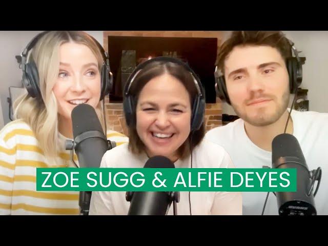 Zoe Sugg and Alfie Deyes on Happy Mum Happy Baby: The Podcast