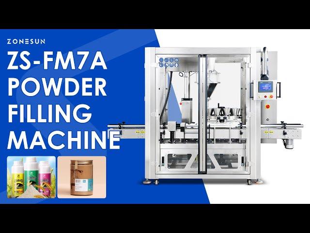 Zonesun ZS-FM7A High Speed Powder Filling Machine