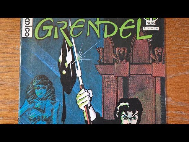 Doing a deep dive into one of my favorite characters first comics! Grendel number 1!