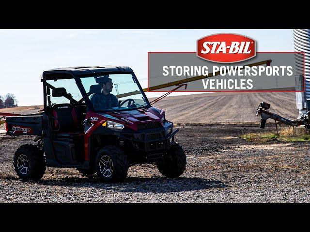 How To Store Powersports Vehicles