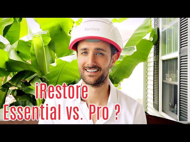 iRestore Pro vs. iRestore Essential - Laser Hair Growth Comparison