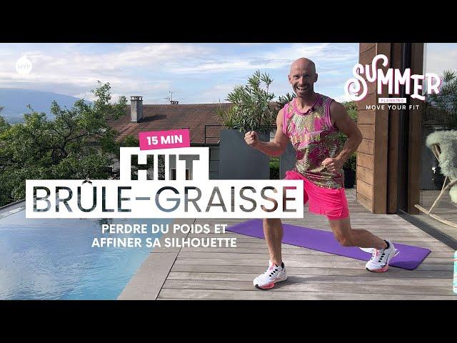  15 min - HIIT Brûle graisses - AFFINER la taille - Alexandre Mallier - Move Your Fit