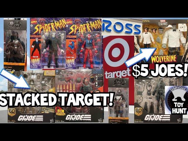 TOY HUNTING NEW MARVEL LEGENDS SPIDER-MAN GI JOE CLASSIFIED $4.99 FIGS ROSS CHEAP FIGURES NOIR EP319