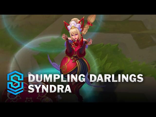 Dumpling Darlings Syndra Skin Spotlight - Pre-Release - PBE Preview - League of Legends