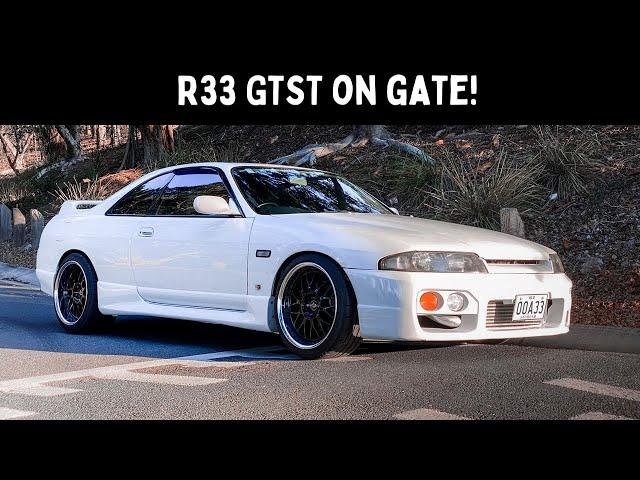 A VERY loud R33 GTST Skyline (6 Boost + 3071r + Screamer)