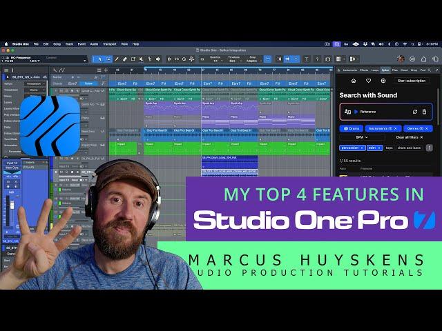 Studio One Pro 7 - My Top 4 Features