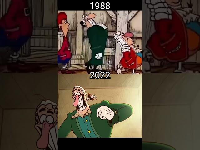 Dr. Livesey Phonk Walk 1988 vs 2022 #shorts #memes