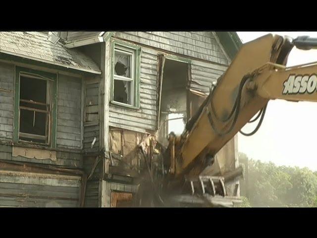 Blighted Springfield properties demolished