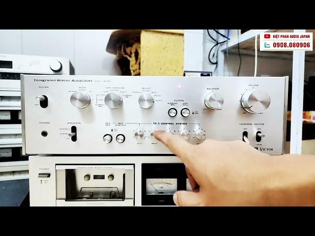 Victor JA-S5 , 5 cần chỉnh EQ - SEA Control độc đáo