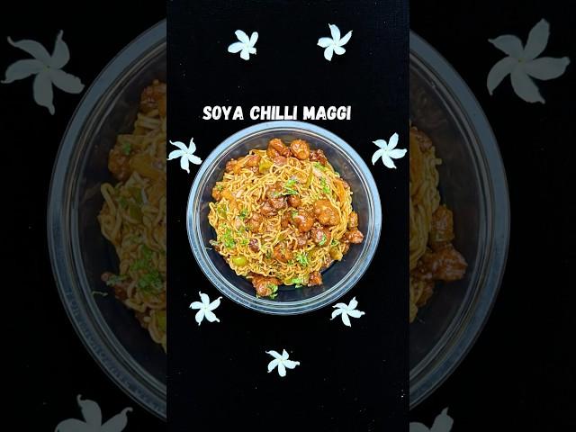 Soya chilli Maggi #recipe #youtube #shorts #maggi #maggie #mykitchenndiaries #soyabean