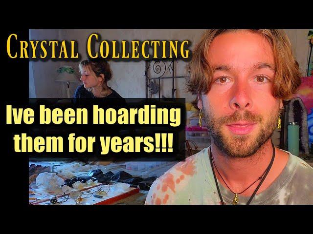 My ENTIRE Crystal/Moldavite Collection (I've been building this Crystal Haul for YEARS!)