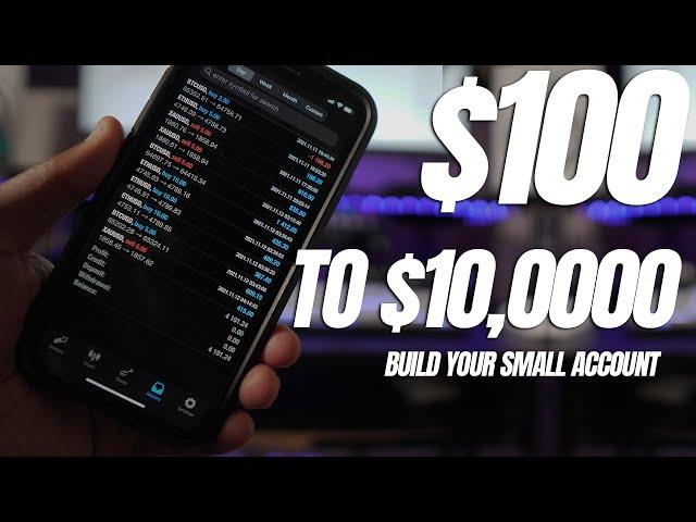 How To Build A Small Forex Account w True Price Action NO INDICATORS