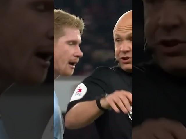 Kevin De Bruyne vs Arsenal Coach  | Heated Moment on the Touchline