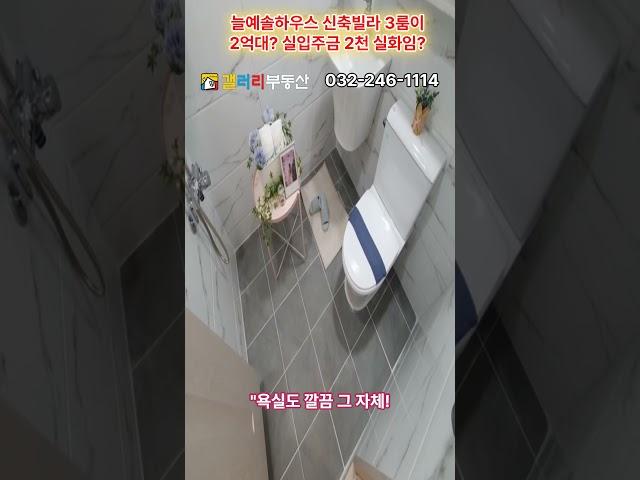 늘예솔하우스 신축빌라 3룸이 2억대? 실입주금 2천 실화임? #부천신축빌라 #원미동신축빌라 #실입주금2천 #늘예솔하우스 #부천빌라분양