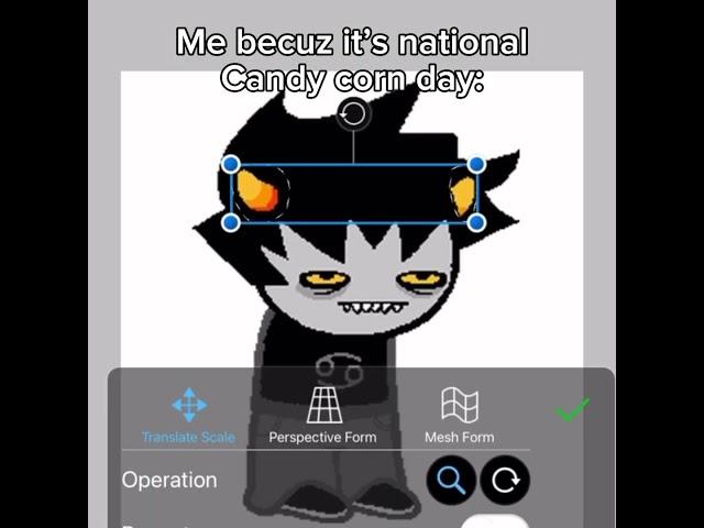 @HomestuckOfficial E #karkat #karkatvantas #homestuck #candycorn #meme