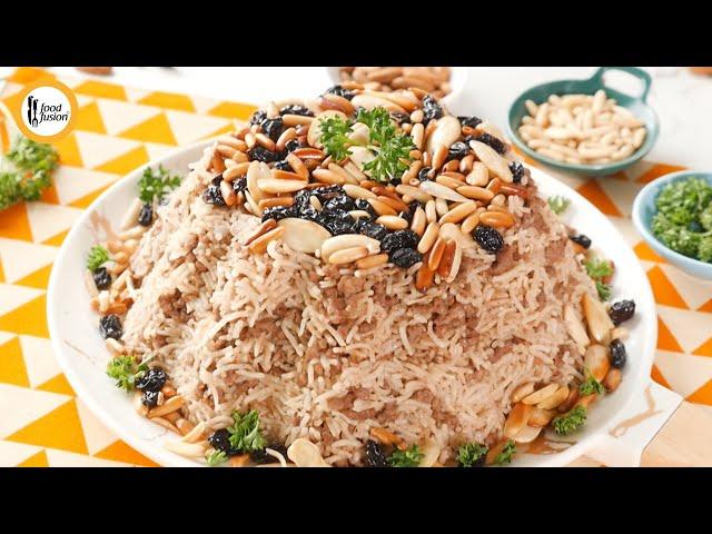 Lebanese Hashweh Rice Recipe By Food Fusion