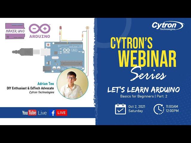 Let's Learn Arduino | Basics for Beginners | Part.2