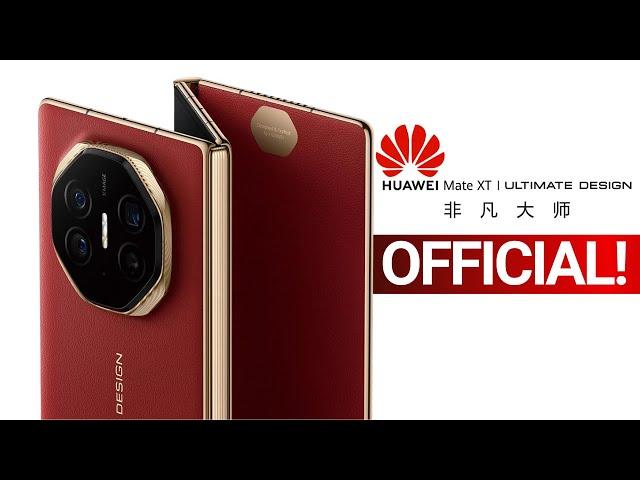 Huawei First Triple Folding Phone - IT'S OFFICIAL!!