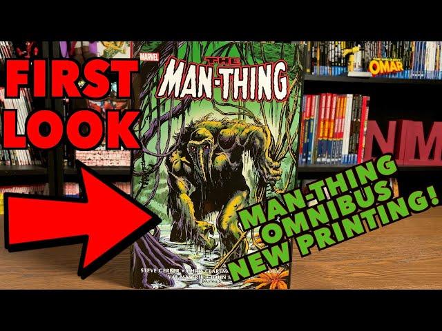 Man-Thing Omnibus | NEW PRINTING | Overview & Comparison |