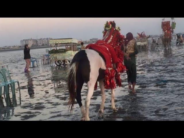 Karachi Clifton samander Pakistan video my friend ️ travel in  baba pak vlogs ,@travelvlogin