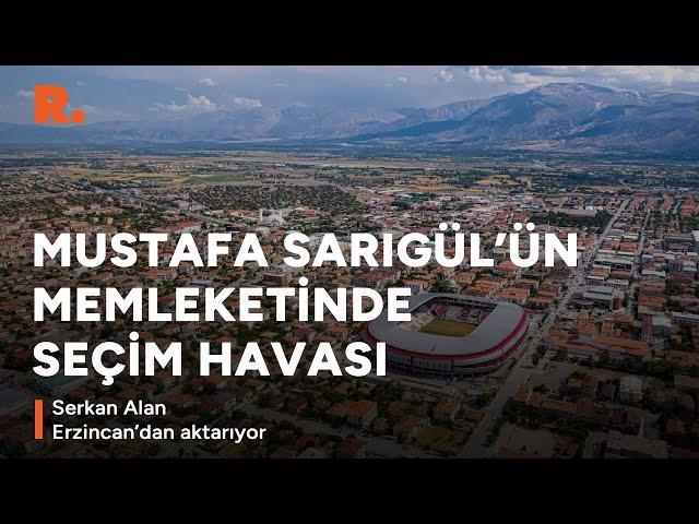 Mustafa Sarıgül’ün memleketinde seçim havası: Erzincan’dan #canlı yayın