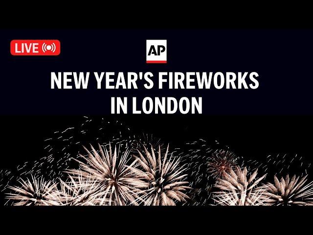 London fireworks 2025 LIVE: Watch the U.K. ring in the new year