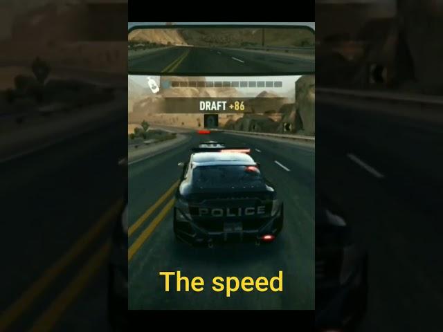 The police chase in NFS no limits