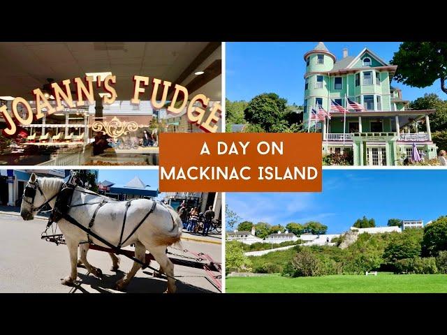 Morning Walk Through Downtown Mackinac Island