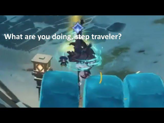 Step-Traveler I'm Stuck (Rosaria Gets Stuck During Event)