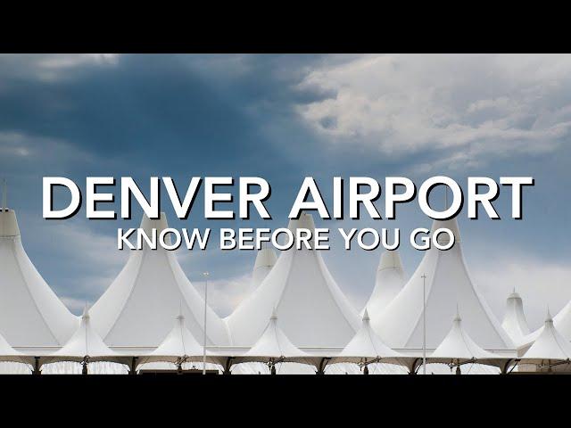 Travel at Denver International Airport (DEN) Like a Pro | Denver Airport Tour