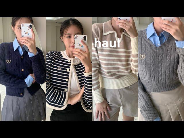 [ENG/JPN] Should buy fall clothesFall fashion haul with the most number of pretty clothes | Fall