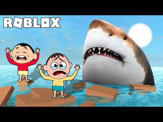 BUILD A RAFT OR DIE In Roblox - Survival Game Part 1 | Khaleel and Motu Gameplay