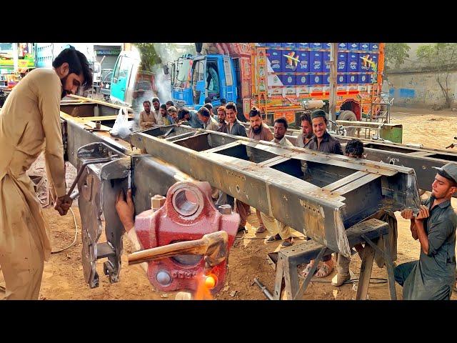 Handmade Hino Truck Manufacturing-Truck MANUFACTURING Process in Local Workshop|