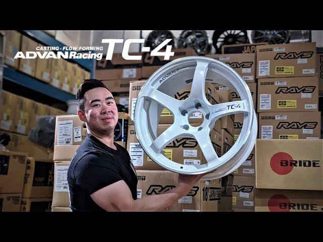 ADVAN RACING TC4 - Everything You Need to Know. Yokohama Wheel 18x10.5 +15 Racing White w/Ring