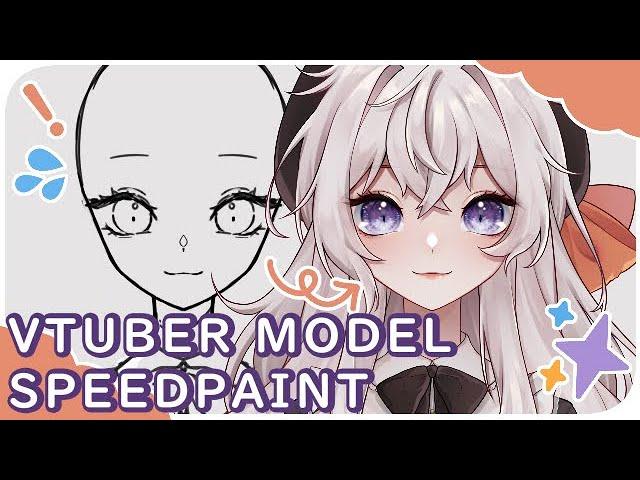 fullbody vtuber model making pt.1  drawing