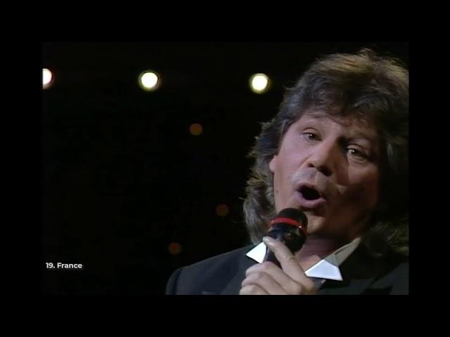 France  - Eurovision 1988 - Gérard Lenorman - Chanteur de Charme