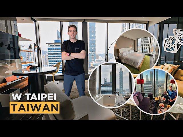 PERFECT SCORE: W Taipei, Taiwan- TOP Luxury Hotel With Taipei 101 View!!【FULL 4K Tour】