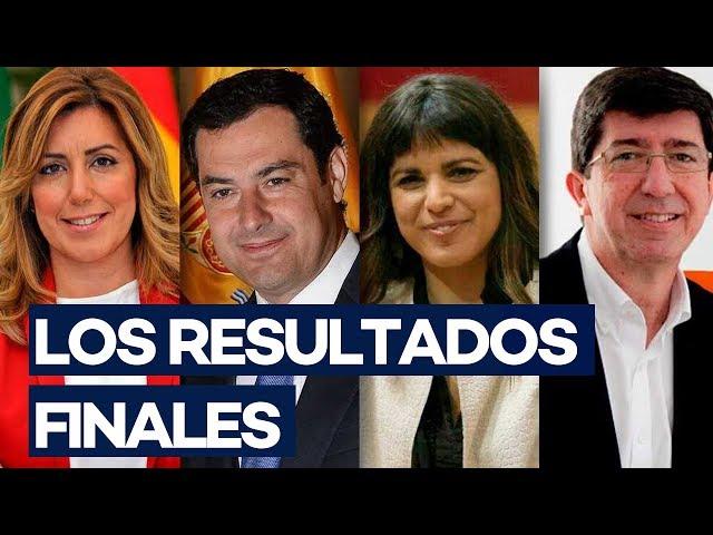 [RESULTADO ELECCIONES ANDALUCÍA] Así queda el Parlamento andaluz